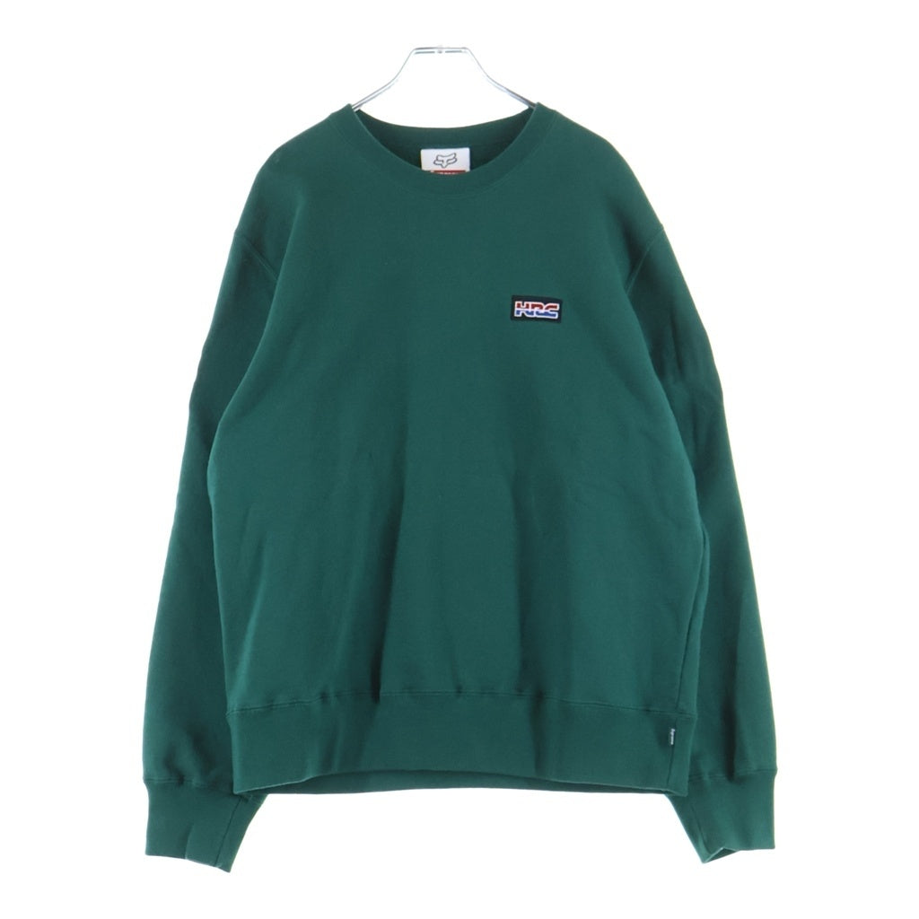 SUPREME(シュプリーム) 19AW Honda Fox Racing Crewneck ホンダ フォックスレーシング スウェットクルーネックシャツ トレーナー グリーン