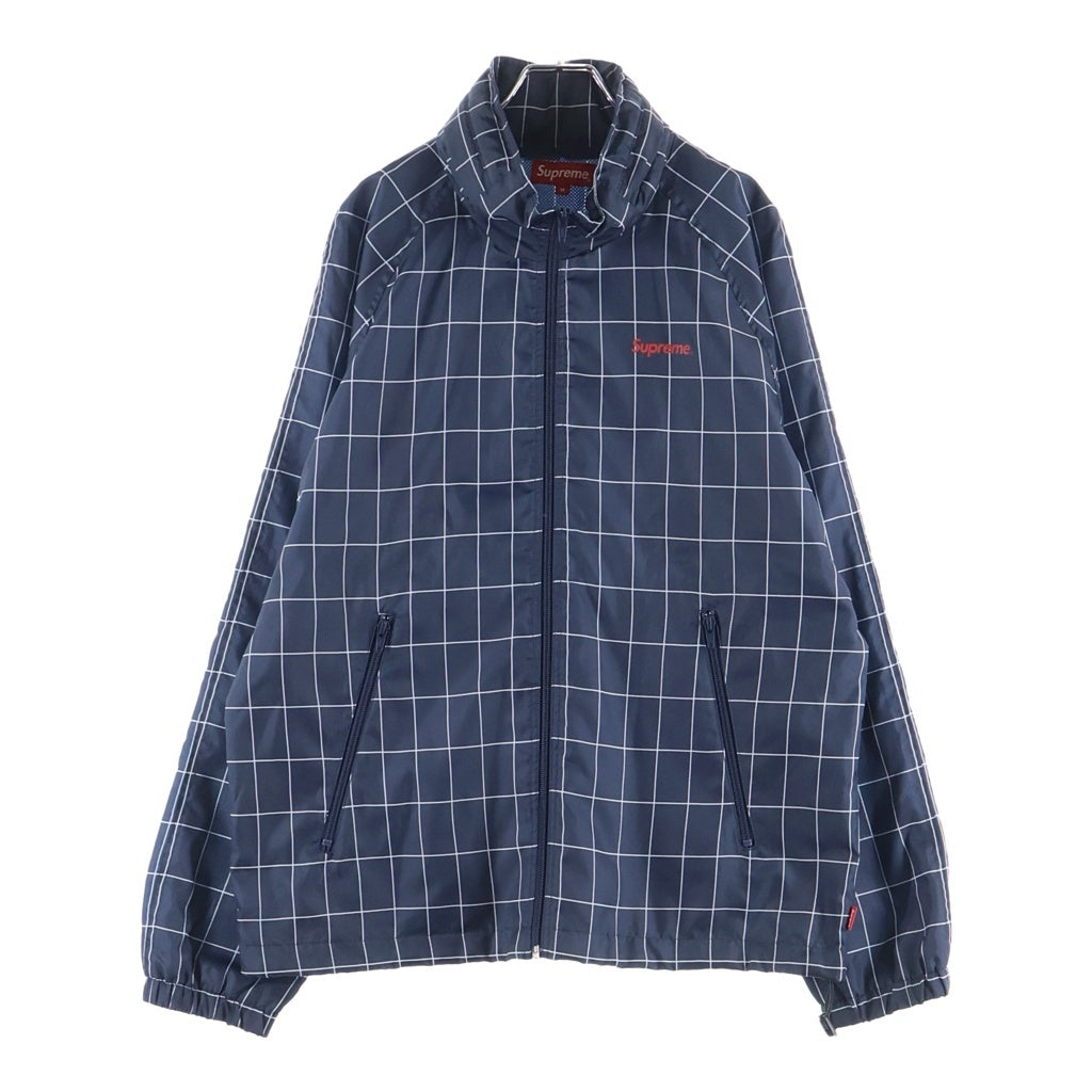 SUPREME(シュプリーム) 15AW Windbreaker Warm Up Jacket ウィンドブレーカー ウォームアップジャケット ネイビー