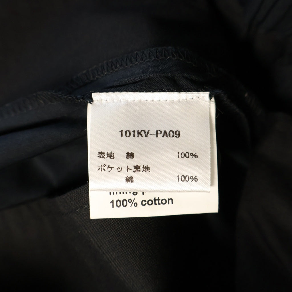 KRIS VAN ASSCHE(クリス ヴァン アッシュ) イージー フレアカーゴスラックス ブラック 101KV-PA09