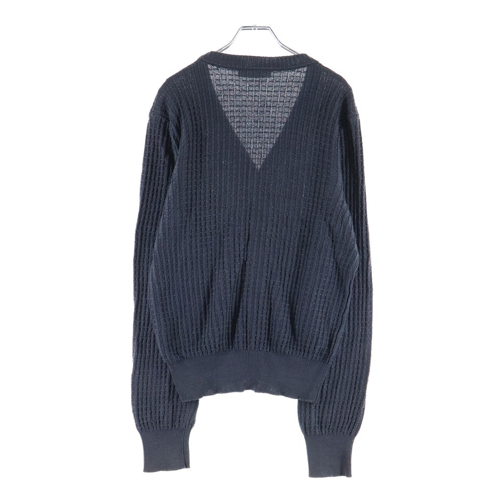 DOLCE & GABBANA(ドルチェアンドガッバーナ) リブニット カーディガン グレー GHC37K F49A8