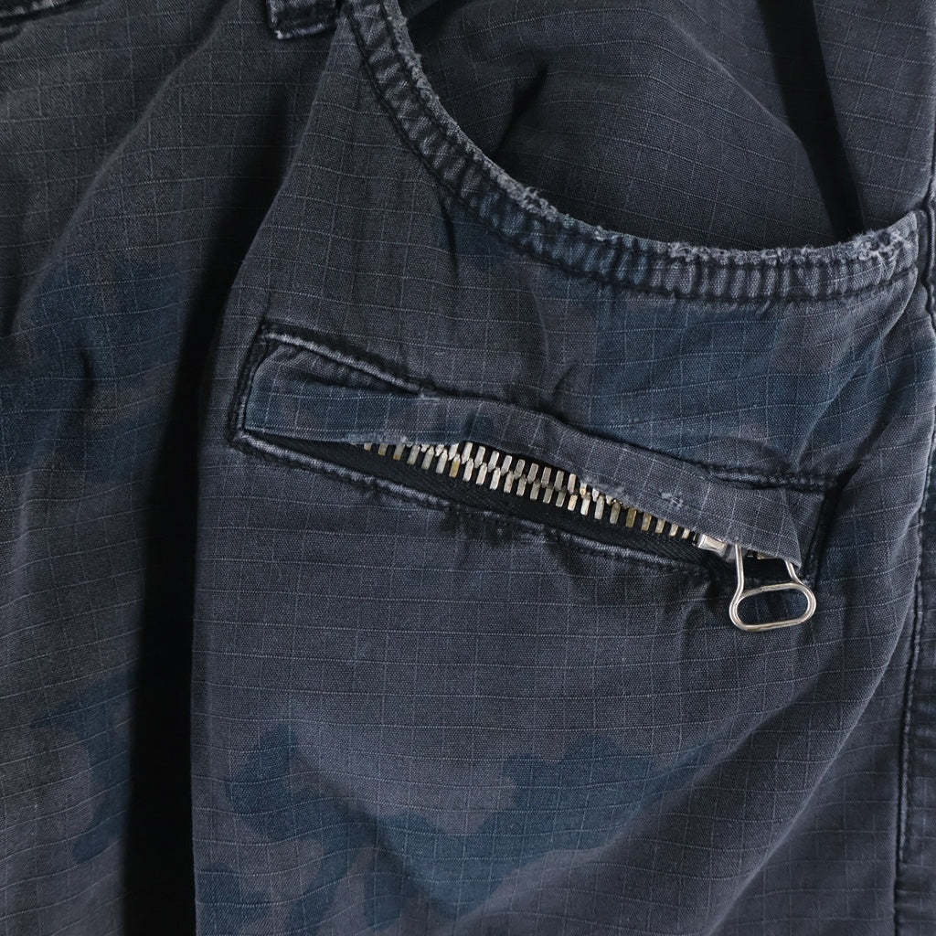 BALMAIN(バルマン) カモフラージュ柄 カーゴパンツ ブラウン/ネイビー T503 B385