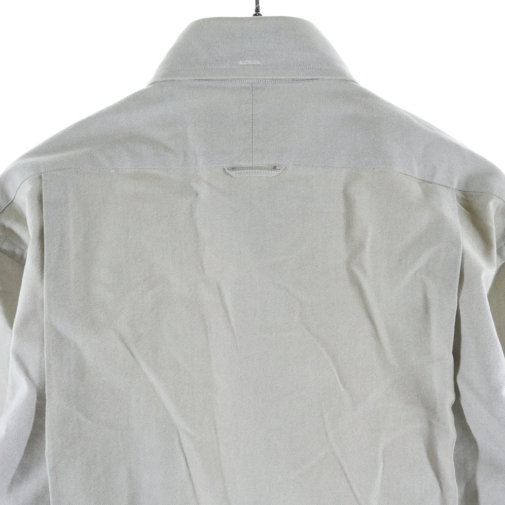 THOM BROWNE(トムブラウン) オックスフォード長袖シャツ カジュラル 無地 グレー A0123A42300