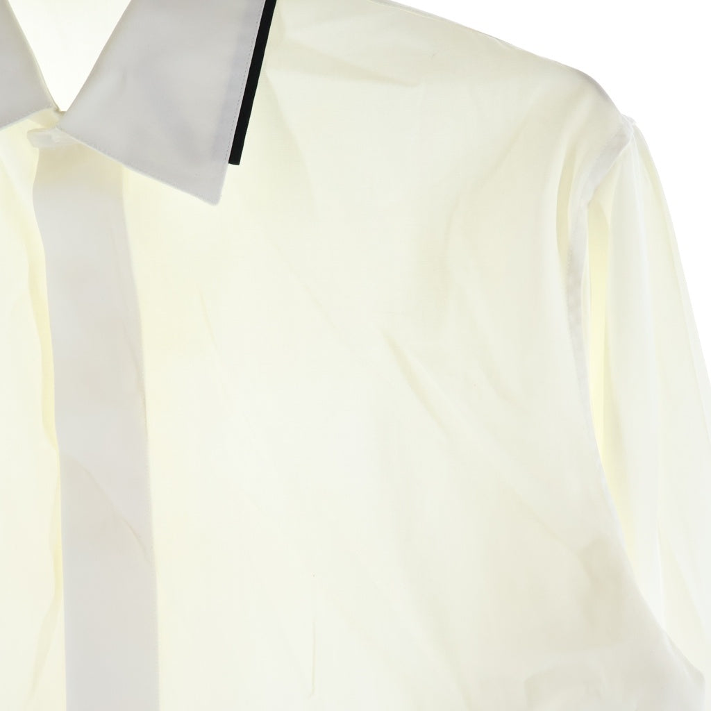 Dior HOMME(ディオールオム) 07SS アーカイブ エディ期 比翼 ドレスシャツ ホワイト 7E3151190100