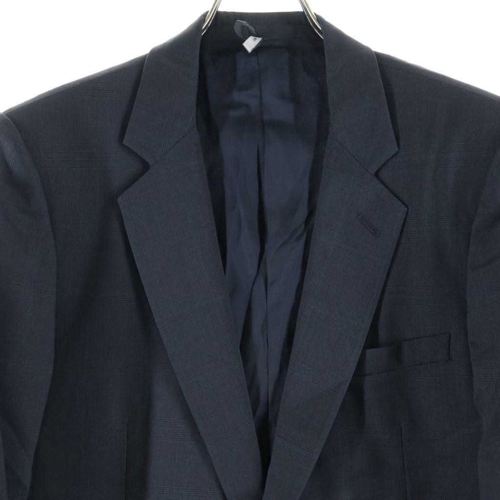 Dior HOMME(ディオールオム) 09SS クリスヴァンアッシュ期 チェック柄 シングルテーラードジャケット ブラック 9S3170501044