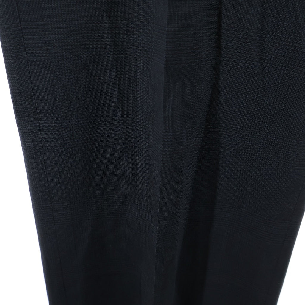 Dior HOMME(ディオールオム) 09SS クリスヴァンアッシュ期 チェック柄 スーツトラウザー スラックス ブラック 9S3170501044