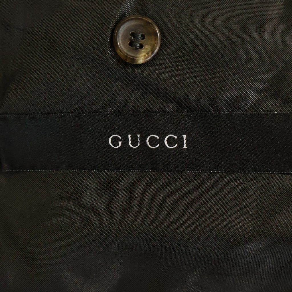 GUCCI(グッチ) 3B シングルテーラードジャケット ブラック 21W3F1
