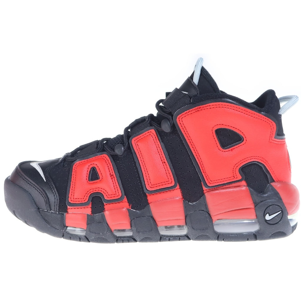 NIKE(ナイキ) AIR MORE UPTEMPO 96 DJ4400-001 エアモアアップテンポ ハイカットスニーカー ブラック/レッド US8.5/26.5cm