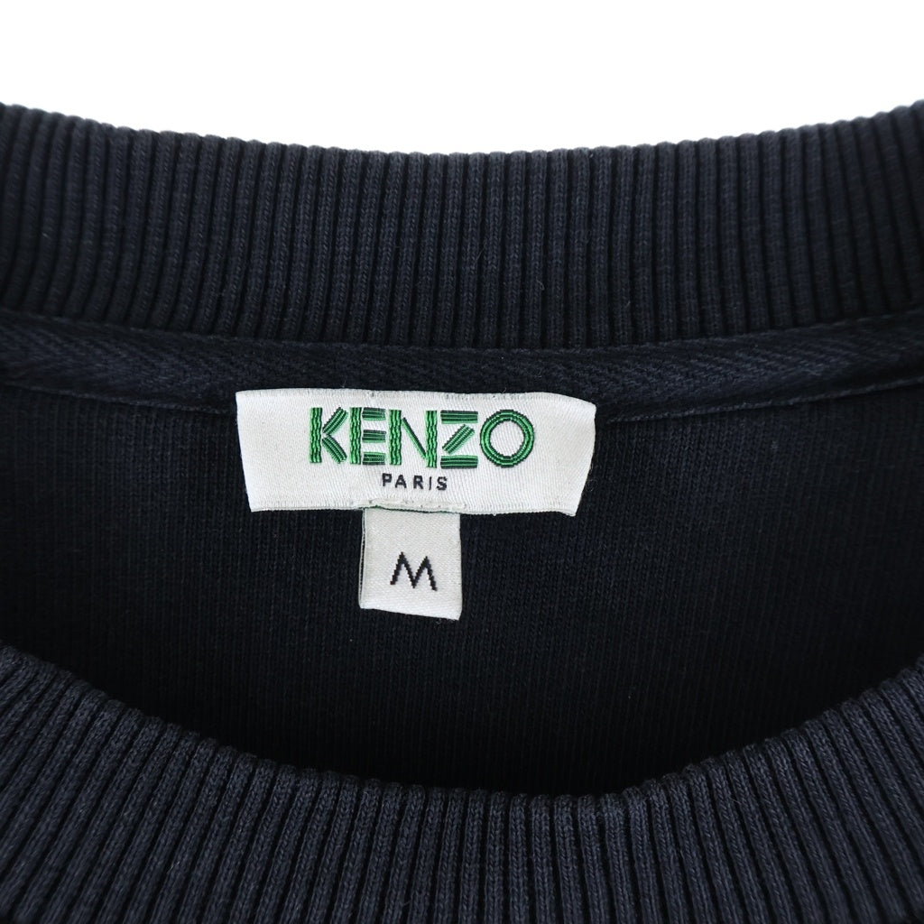 KENZO(ケンゾー) 18AW Tiger Sweatshirt タイガー刺繍ロゴ スウェットシャツ トレーナー ブラック F865SW0014XV