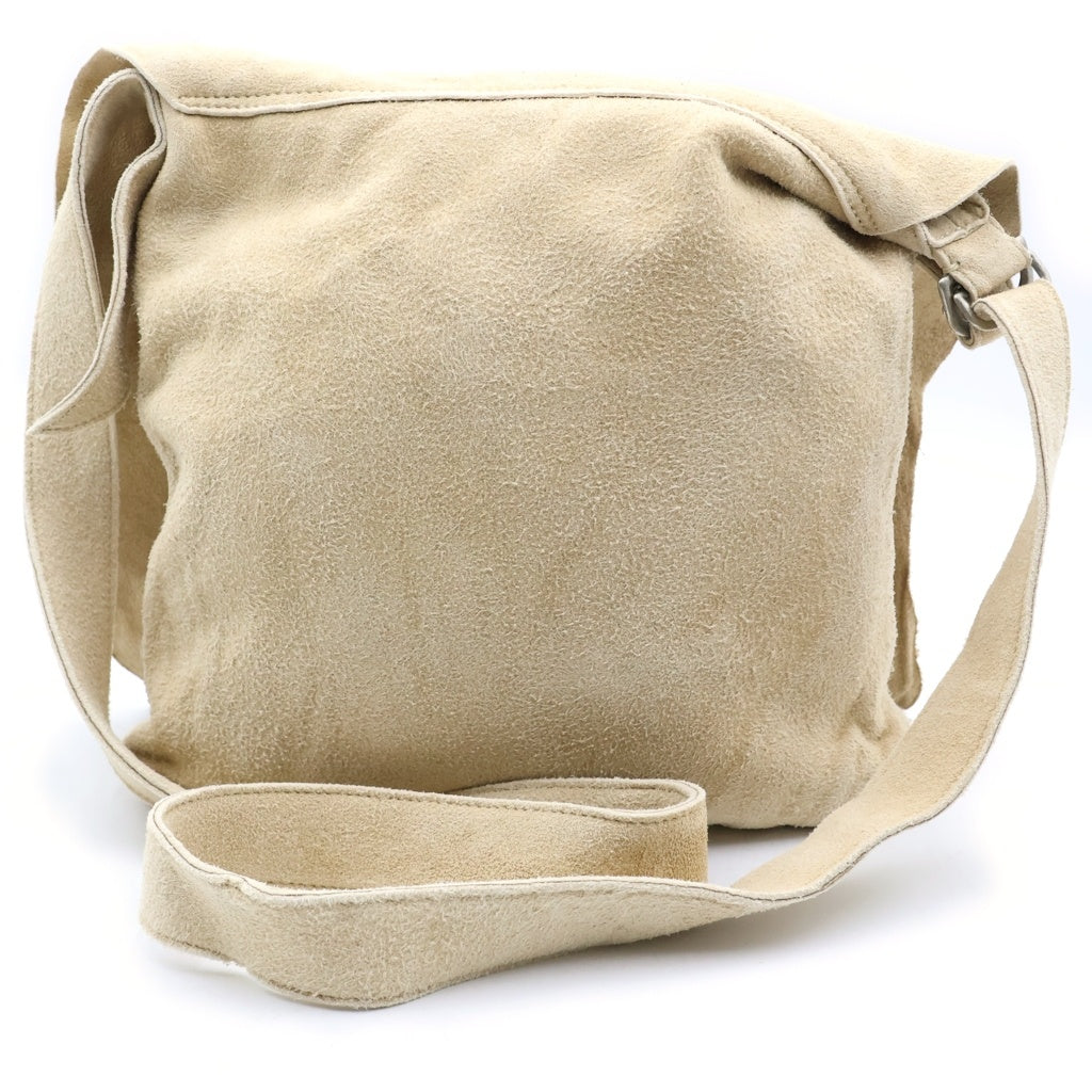VISVIM(ヴィスヴィム) 25AW DEERSKIN SHOULDER BAG デアスキン レザー ショルダーバッグ ベージュ 0225903003008 レディース