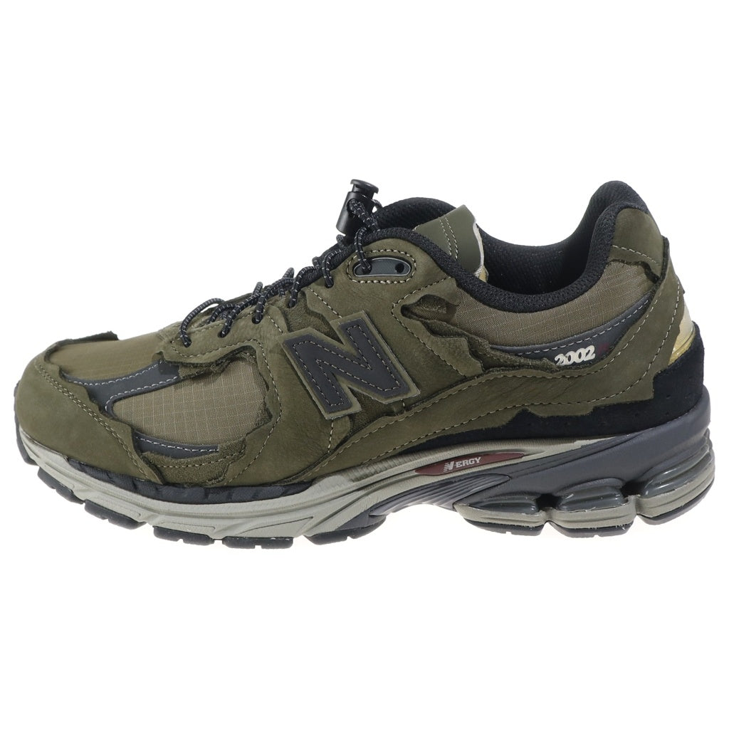 New Balance(ニューバランス) ヌバック/ナイロン ローカットスニーカー カーキ US9.5/27.5cm M2002RDN