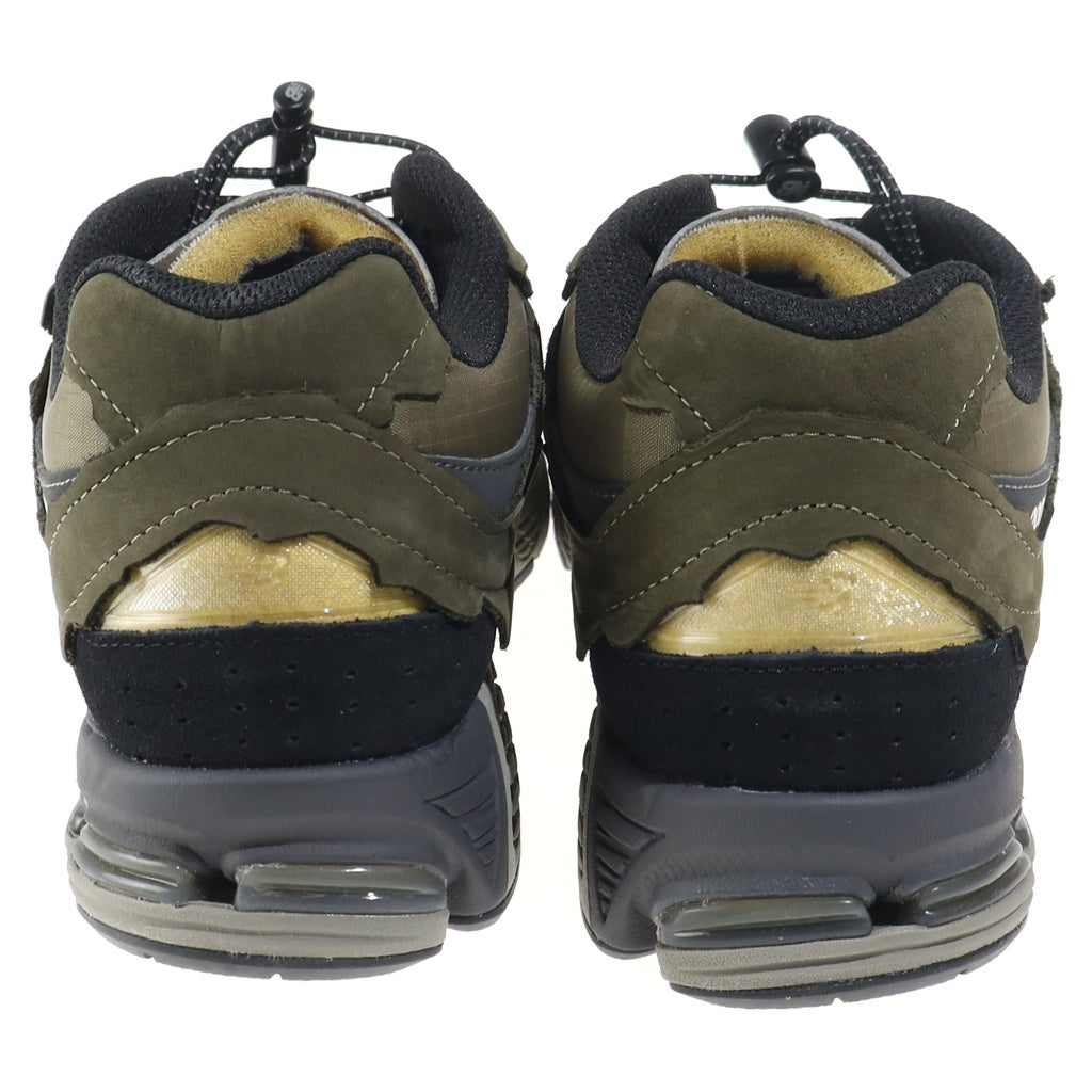 New Balance(ニューバランス) ヌバック/ナイロン ローカットスニーカー カーキ US9.5/27.5cm M2002RDN