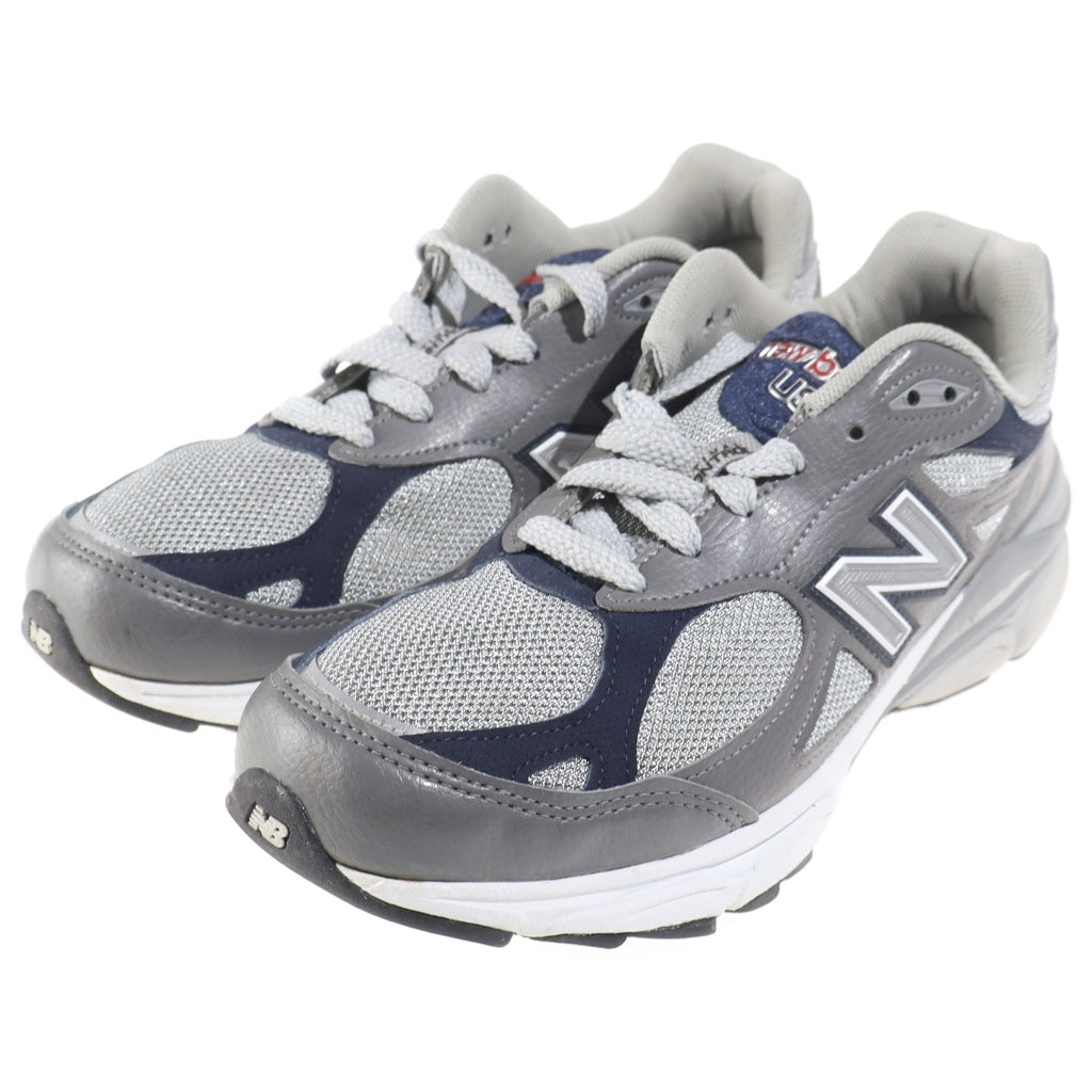 New Balance(ニューバランス) メッシュローカットスニーカー グレー US9.5/27.5cm M990GJ3