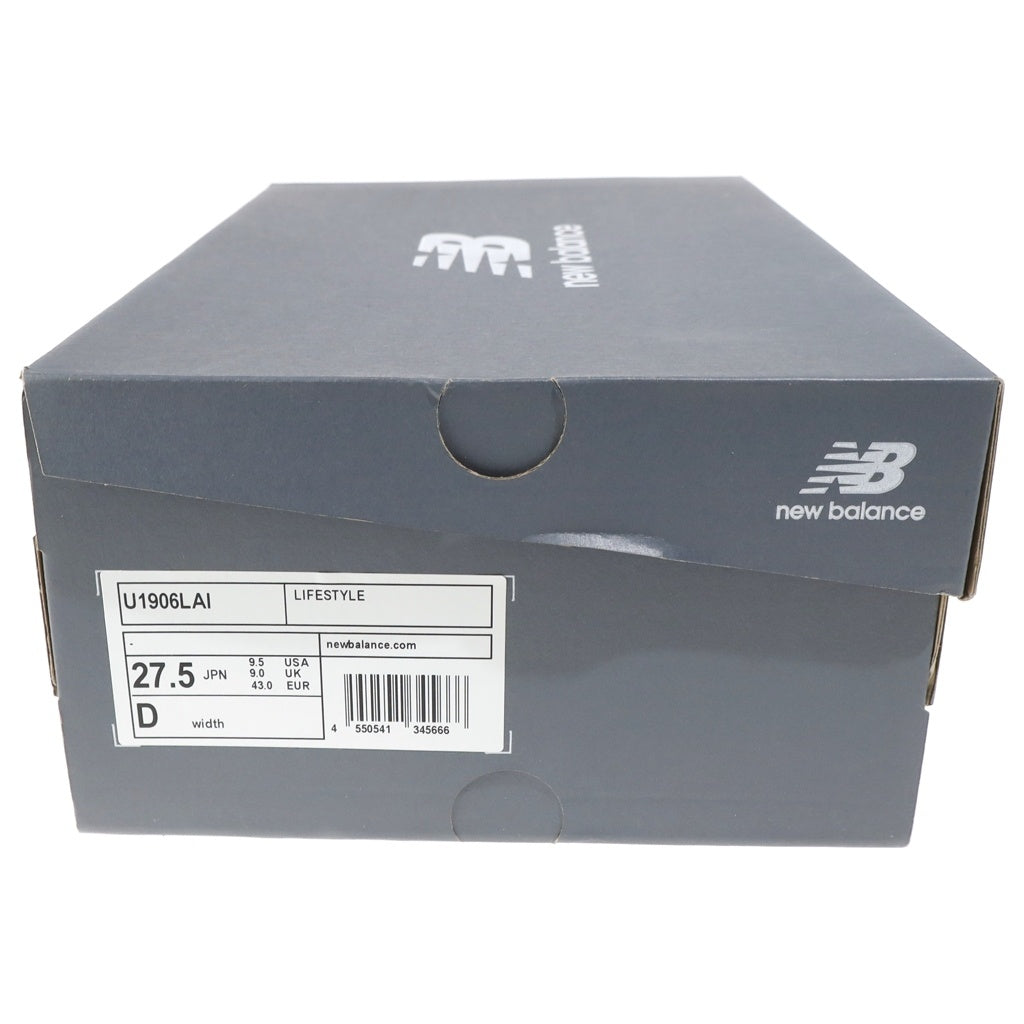 New Balance(ニューバランス) メッシュ ローファースタイル ローカットスニーカー ブラック US9.5/27.5cm U1906LAI