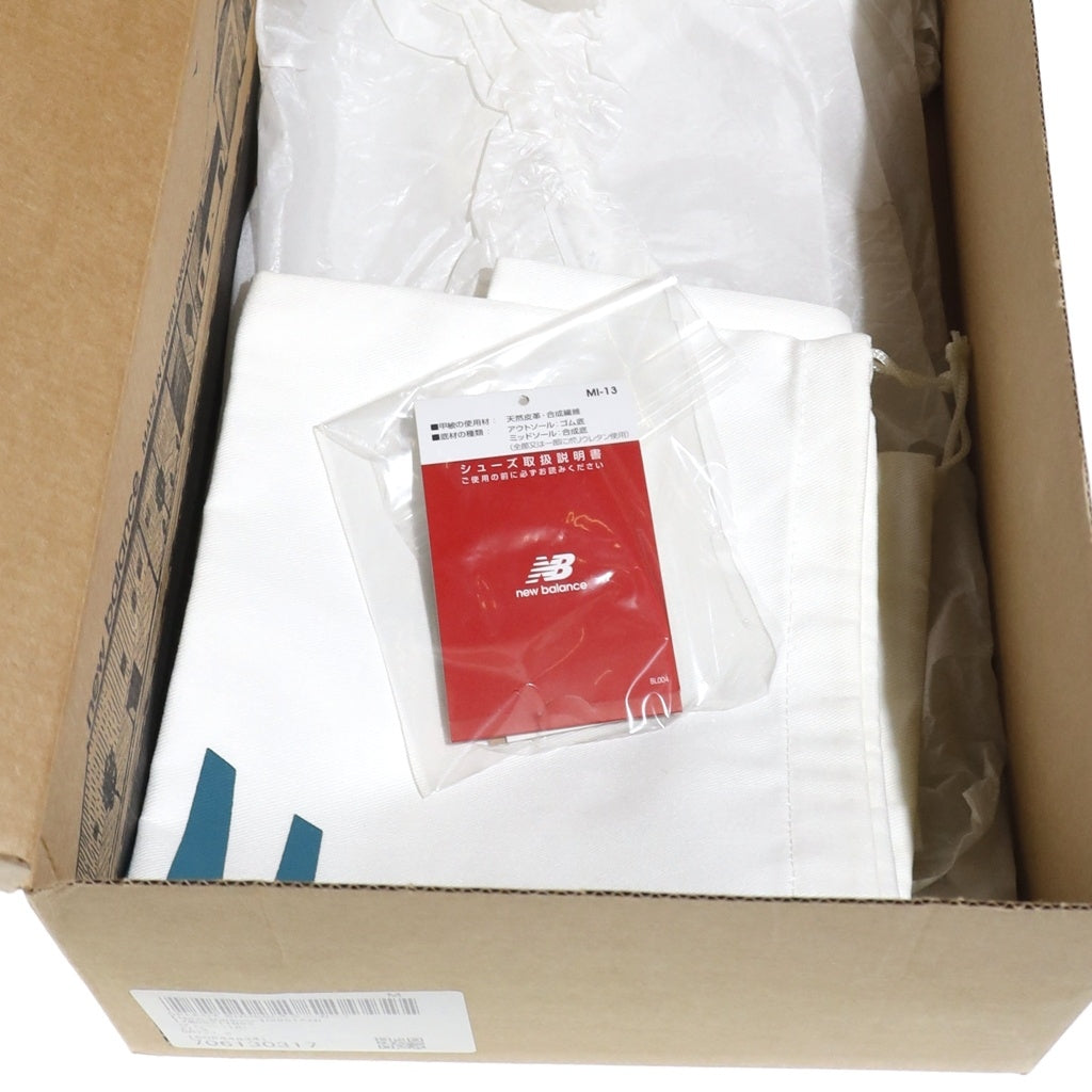 New Balance(ニューバランス) 20TH Anniversary 20周年記念 ヌバック/メッシュローカットスニーカー ベージュ/グレー US9.5/27.5cm M991ANI