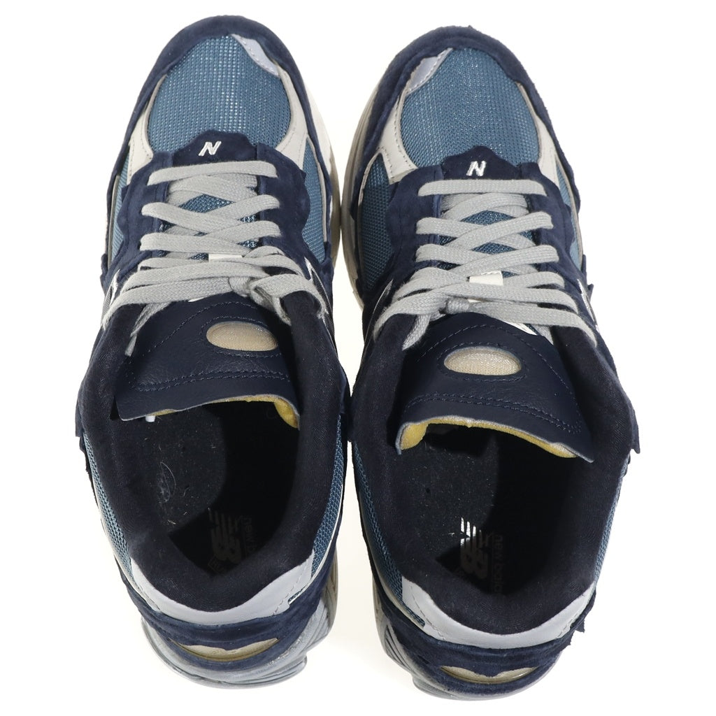 New Balance(ニューバランス) 2002R PROTECTION PACK ヌバック/メッシュローカットスニーカー ネイビー/ブルー US9.5/27.5cm M2002RDF