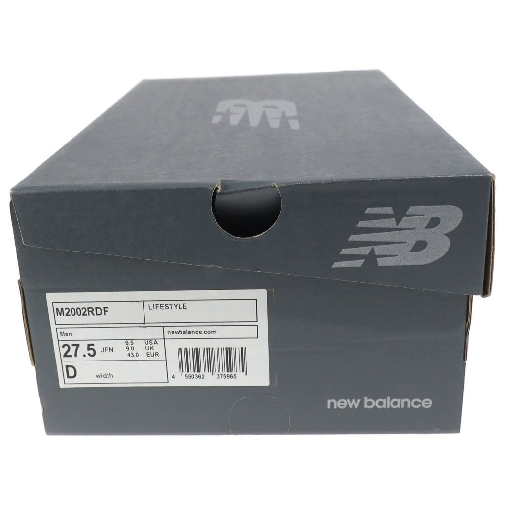 New Balance(ニューバランス) 2002R PROTECTION PACK ヌバック/メッシュローカットスニーカー ネイビー/ブルー US9.5/27.5cm M2002RDF