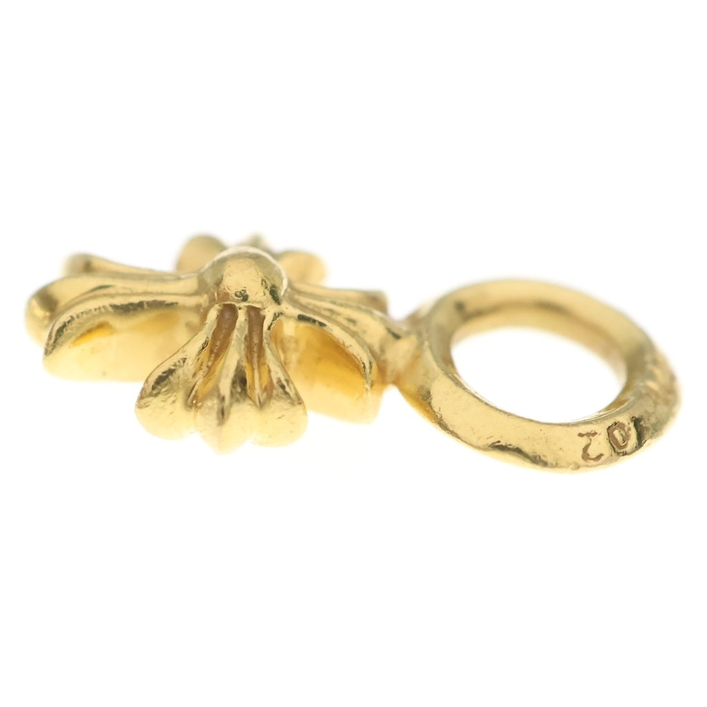 CHROME HEARTS(クロムハーツ) 22K STACK CH CROSS V1 CHクロススタックチャーム ペンダントトップ ゴールド