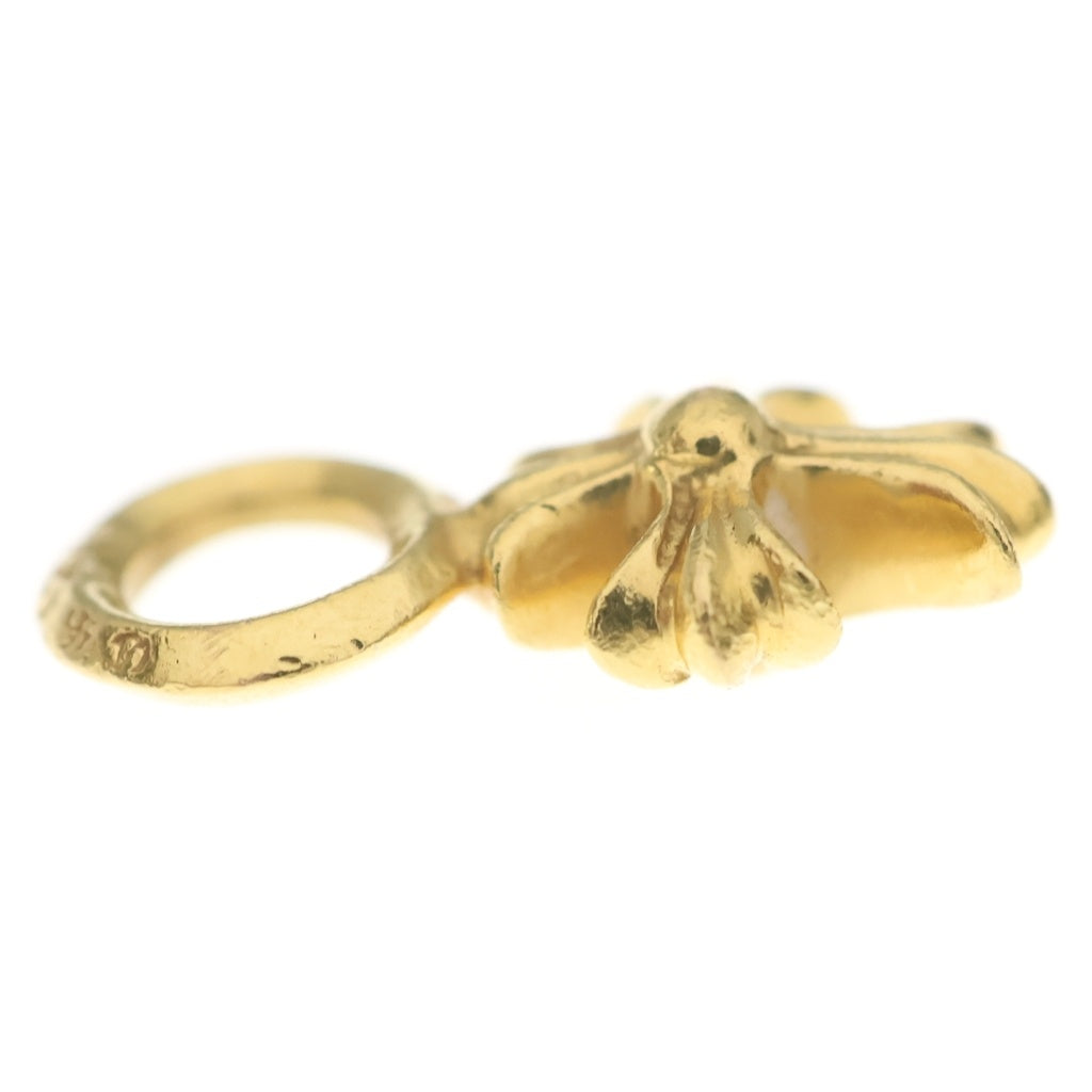CHROME HEARTS(クロムハーツ) 22K STACK CH CROSS V1 CHクロススタックチャーム ペンダントトップ ゴールド