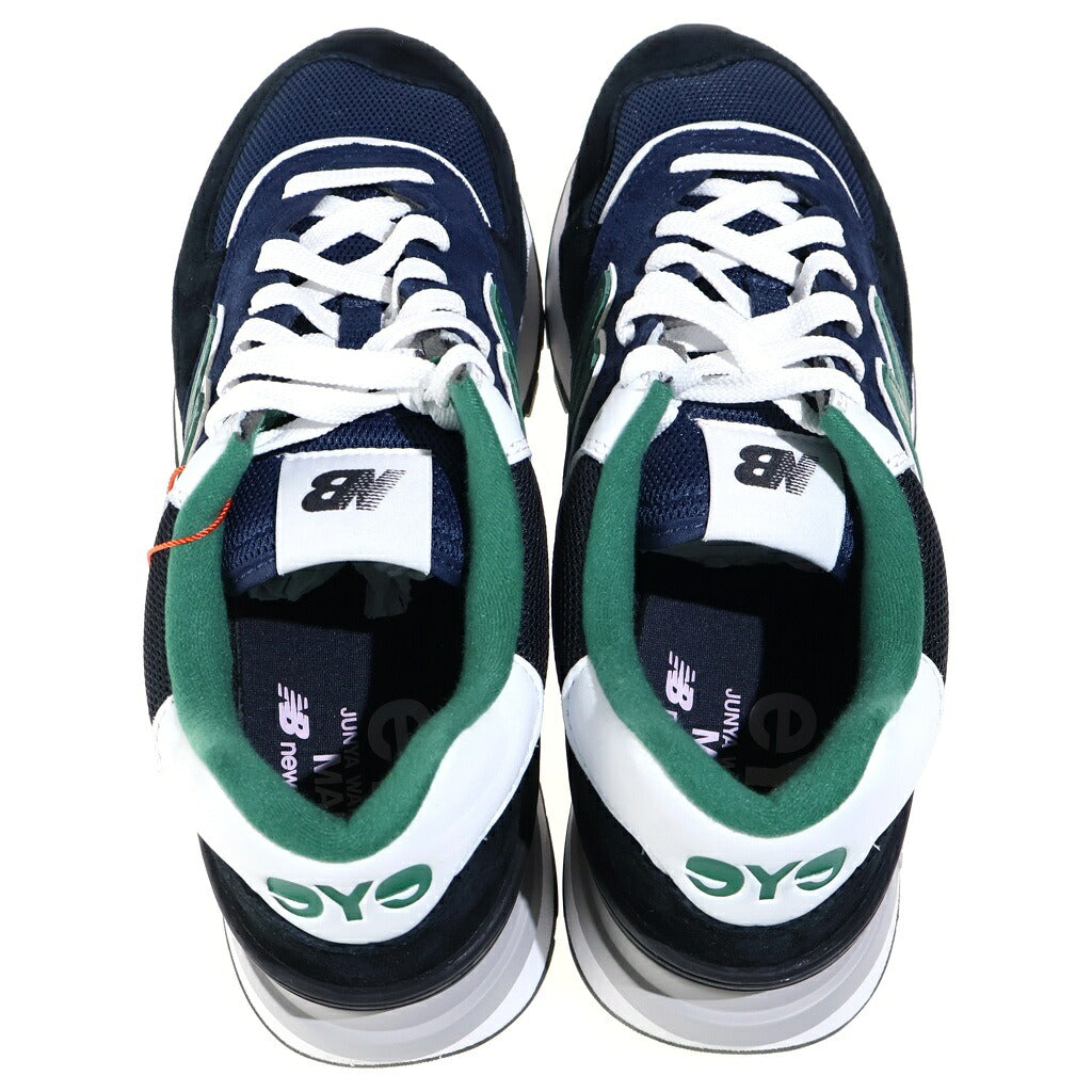 New Balance(ニューバランス) ×eYe JUNYA WATANABE MAN 574 LEGACY アイジュンヤワタナベマン 574レガシー ヌバック/メッシュローカットスニーカー ネイビー US9.0/27.0cm U574LGN1