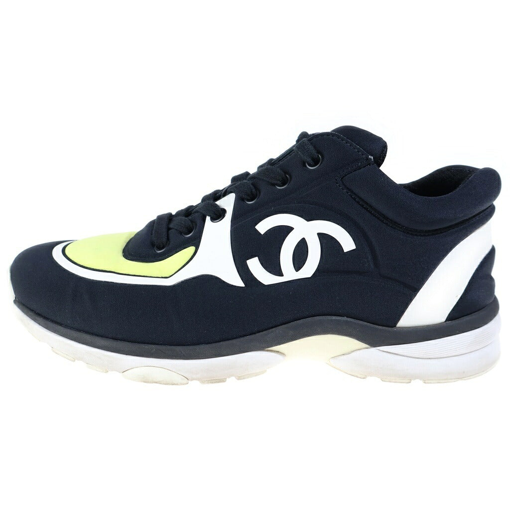 CHANEL(シャネル) ココマーク ローカットスニーカー ブラック G34765