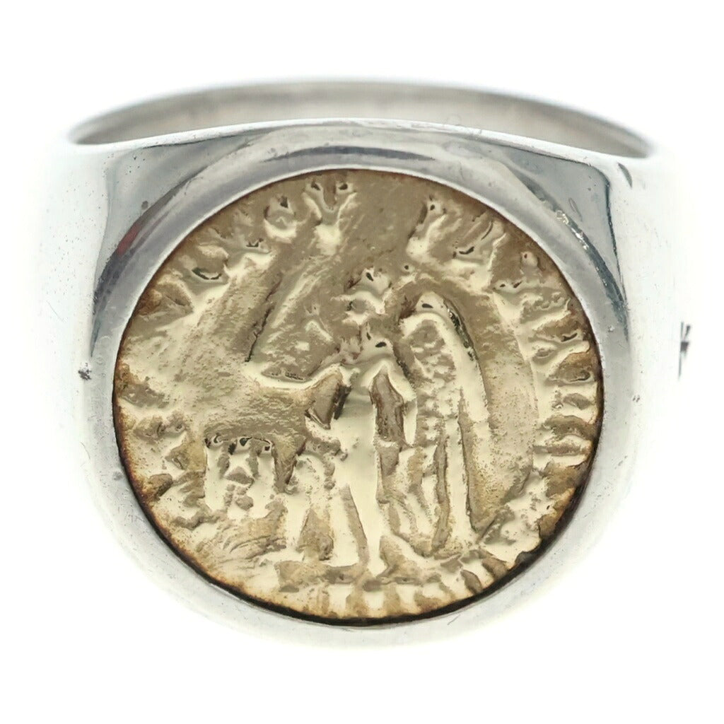 TOMWOOD(トムウッド) Coin Ring Gold コインリング K9/SV925コンビ 指輪 シルバー/ゴールド