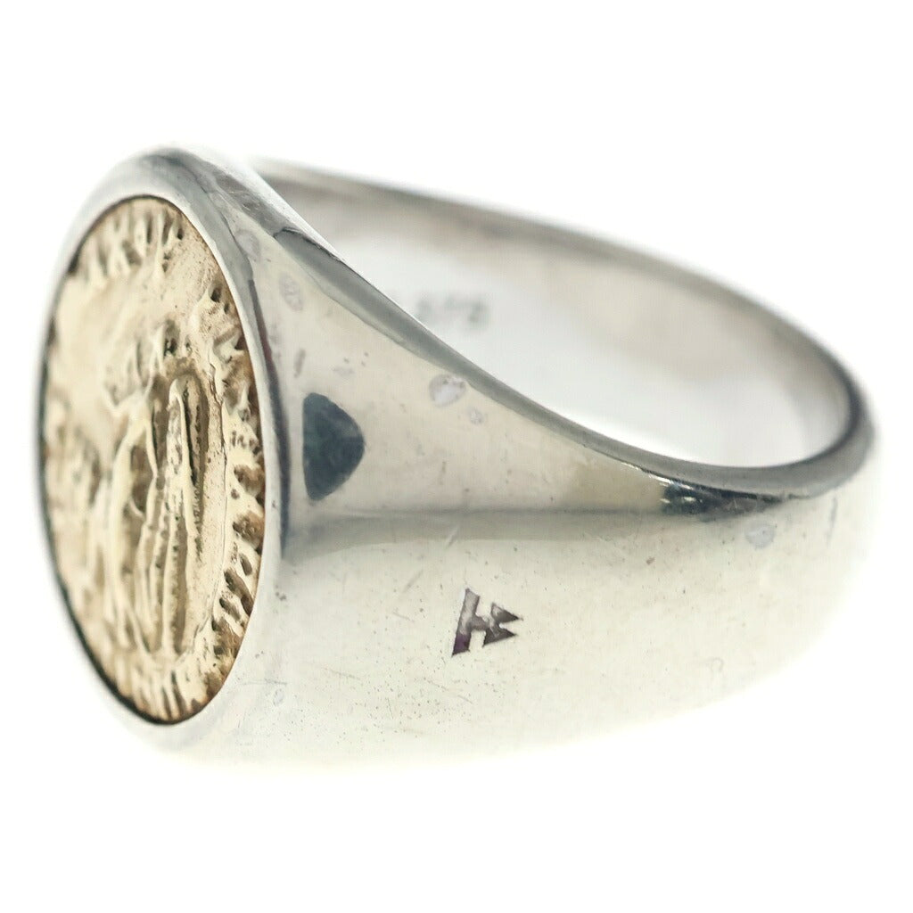 TOMWOOD(トムウッド) Coin Ring Gold コインリング K9/SV925コンビ 指輪 シルバー/ゴールド