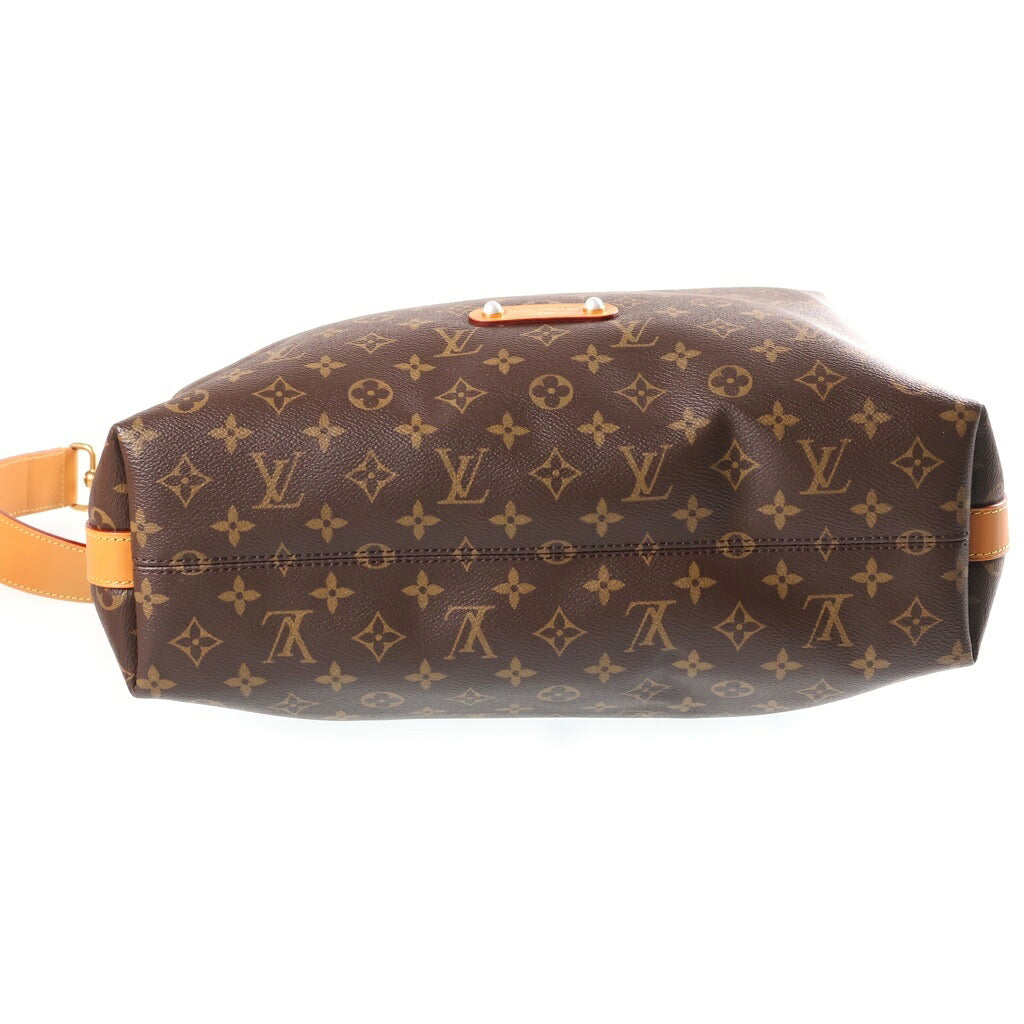 LOUIS VUITTON(ルイヴィトン) モノグラム バガボンド・ホーボー ワンショルダーバッグ トートバッグ ブラウン PVC×レザー M14018 ICタイプ