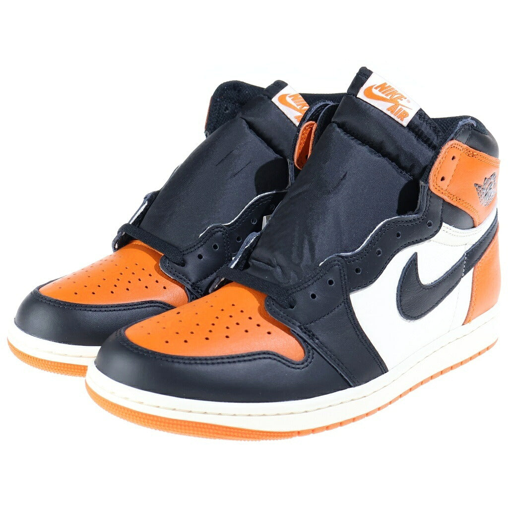 NIKE(ナイキ) AIR JORDAN 1 RETRO HIGH OG SHATTERED BACKBOARD エアジョーダン1 レトロ ハイ シャッターバックボード ブラック スターフィッシュ スニーカー 靴 DZ5485-008