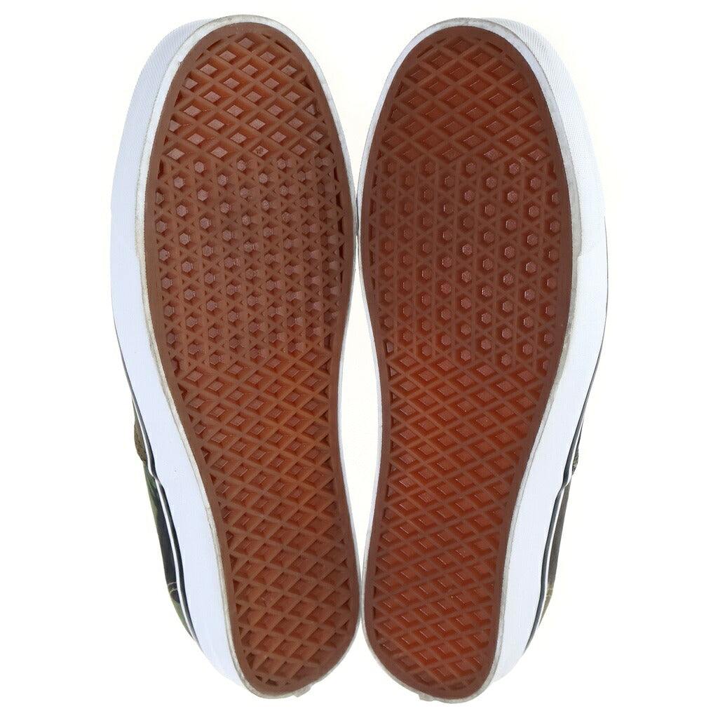 VANS(ヴァンズ) ×アベイシングエイプ オーセンティック44 ファーストカモ キャンバス ローカットスニーカー VN0A38EN7BC
