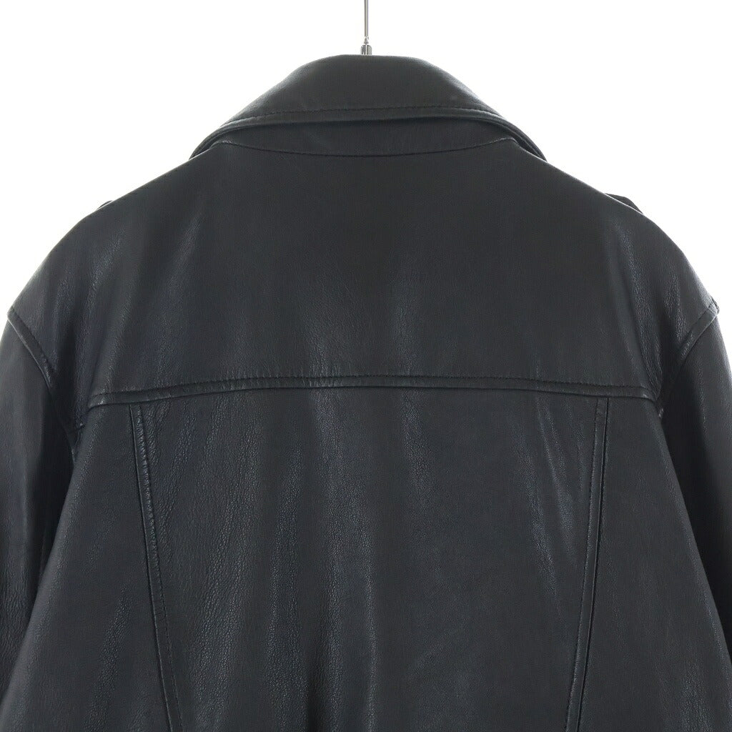 KSUBI(スビ) ダブルライダース ジャケット アウター ラムレザー ブラック 1000065333