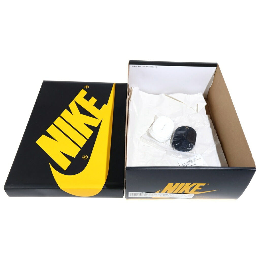 NIKE(ナイキ) AIR JORDAN 1 HIGH OG POLLEN エアジョーダン1 パラン ハイカットスニーカー イエロー/ブラック US9.5/27.5cm 555088-701