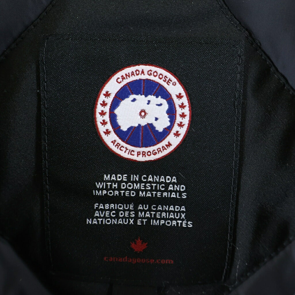 CANADA GOOSE(カナダグース) LANGFORD PARKA ラングフォードパーカー ファーフーデッド ダウンコート ブラック 2062MA