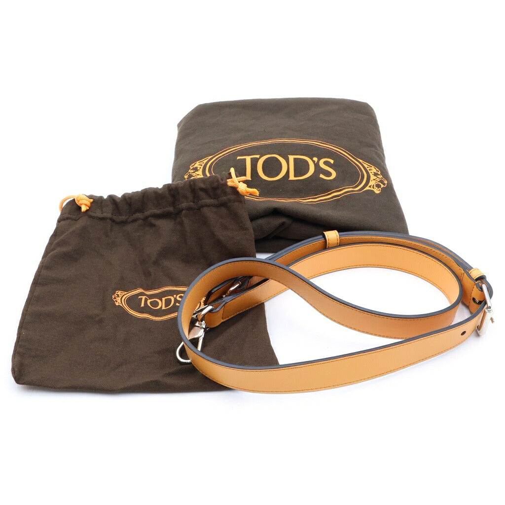 TOD'S(トッズ) スタッズ トートバッグ/ハンドバック ピンク
