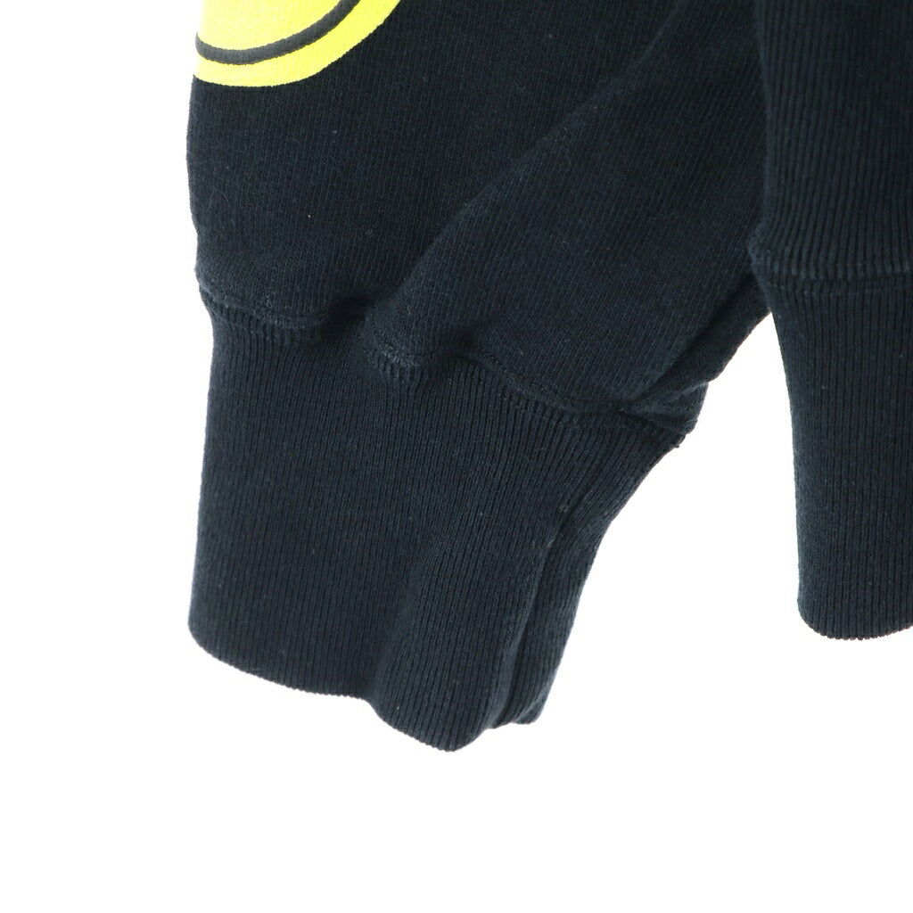 READY MADE(レディメイド) 20SS Smile Hoodie スマイル プリントロゴ スウェットプルオーバーパーカー ブラック RE-CO-BK-00-00-106
