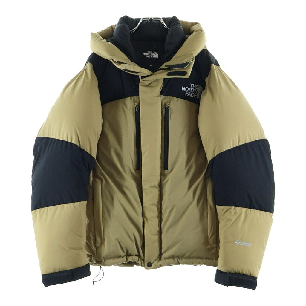 THE NORTH FACE(ザノースフェイス) BALTRO LIGHT JACKET バルトロライト フーデッドダウンジャケット ベージュ/ブラック ND92340