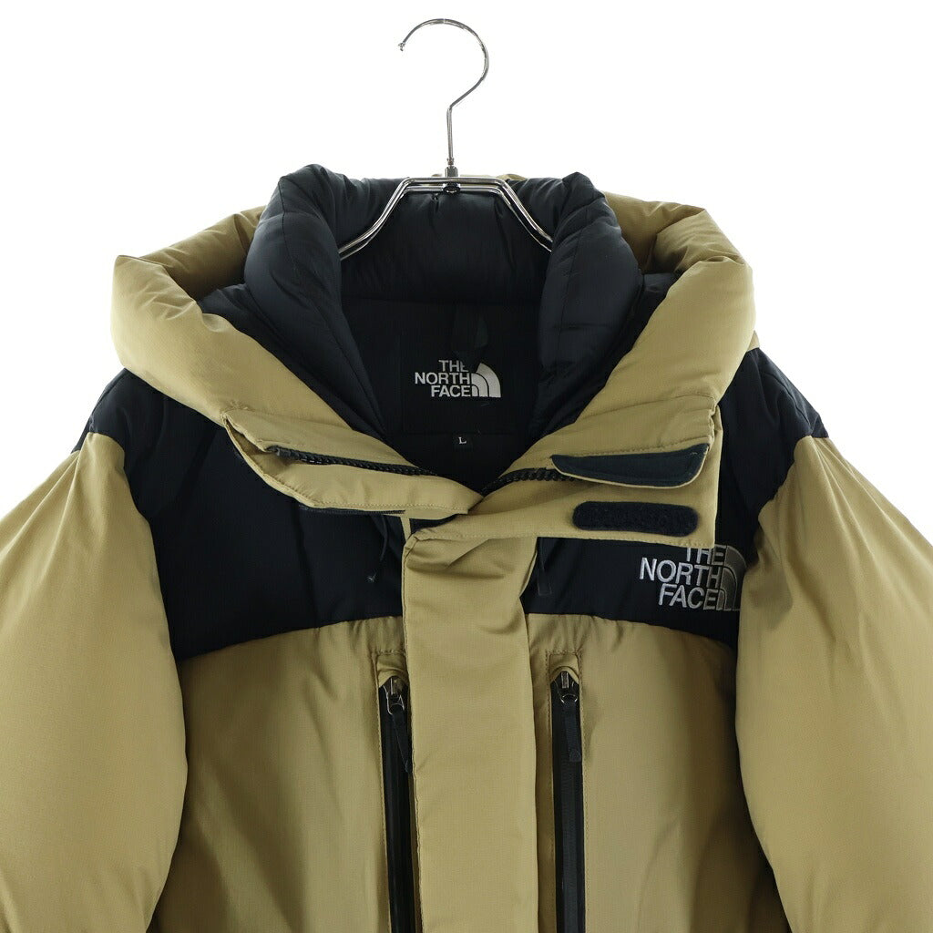 THE NORTH FACE(ザノースフェイス) BALTRO LIGHT JACKET バルトロライト フーデッドダウンジャケット ベージュ/ブラック ND92340