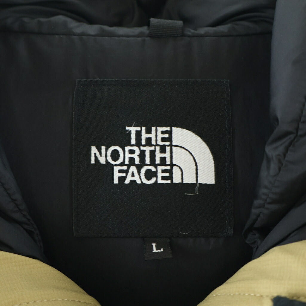 THE NORTH FACE(ザノースフェイス) BALTRO LIGHT JACKET バルトロライト フーデッドダウンジャケット ベージュ/ブラック ND92340