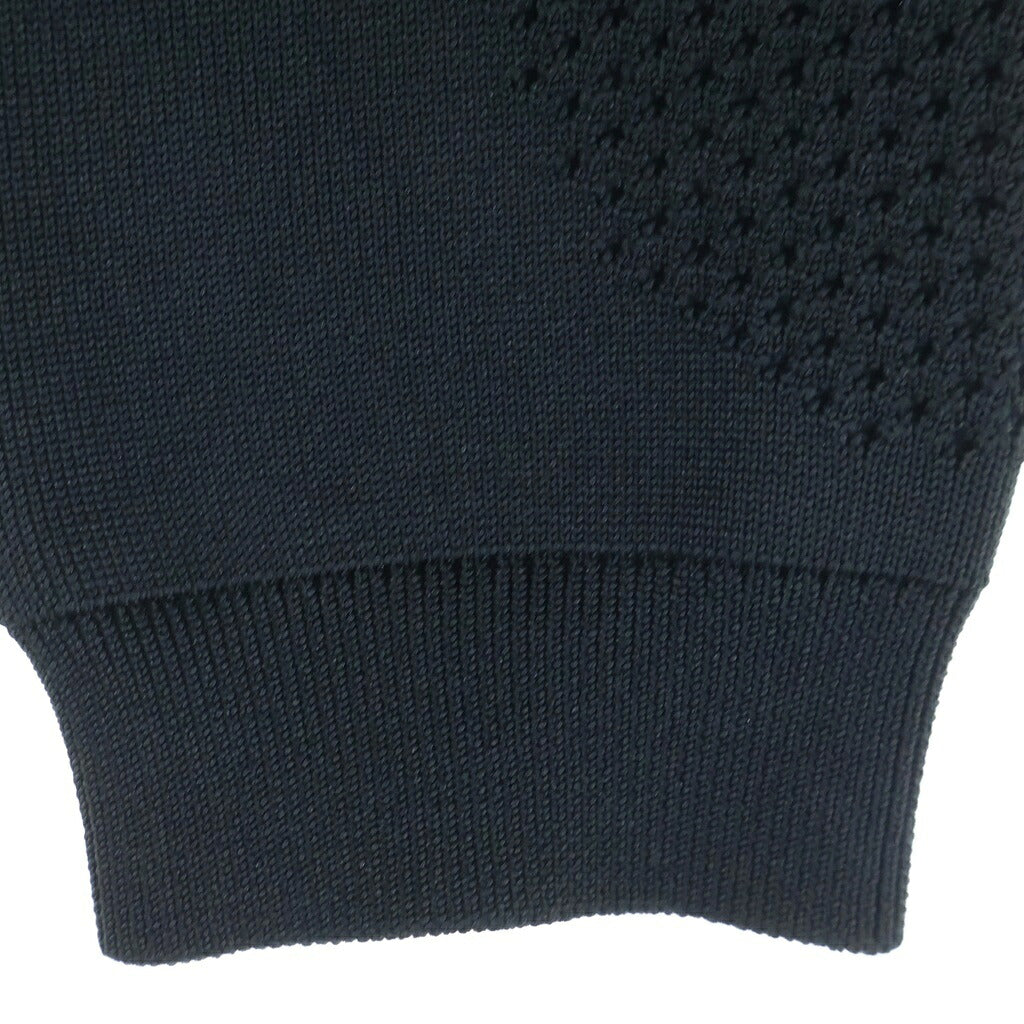 MONCLER(モンクレール) CARDIGAN TRICOT ニット切替 フーディー ダウンジャケット ブラック J10919800009 M1124