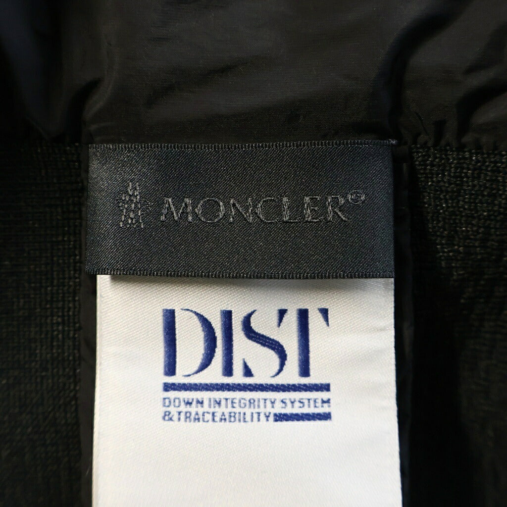 MONCLER(モンクレール) CARDIGAN TRICOT ニット切替 フーディー ダウンジャケット ブラック J10919800009 M1124