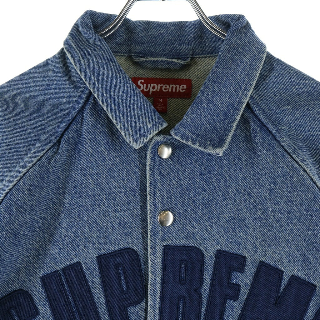 SUPREME(シュプリーム) 25SS Arc Denim Coaches Jacke アーチロゴ デニムコーチジャケット インディゴ