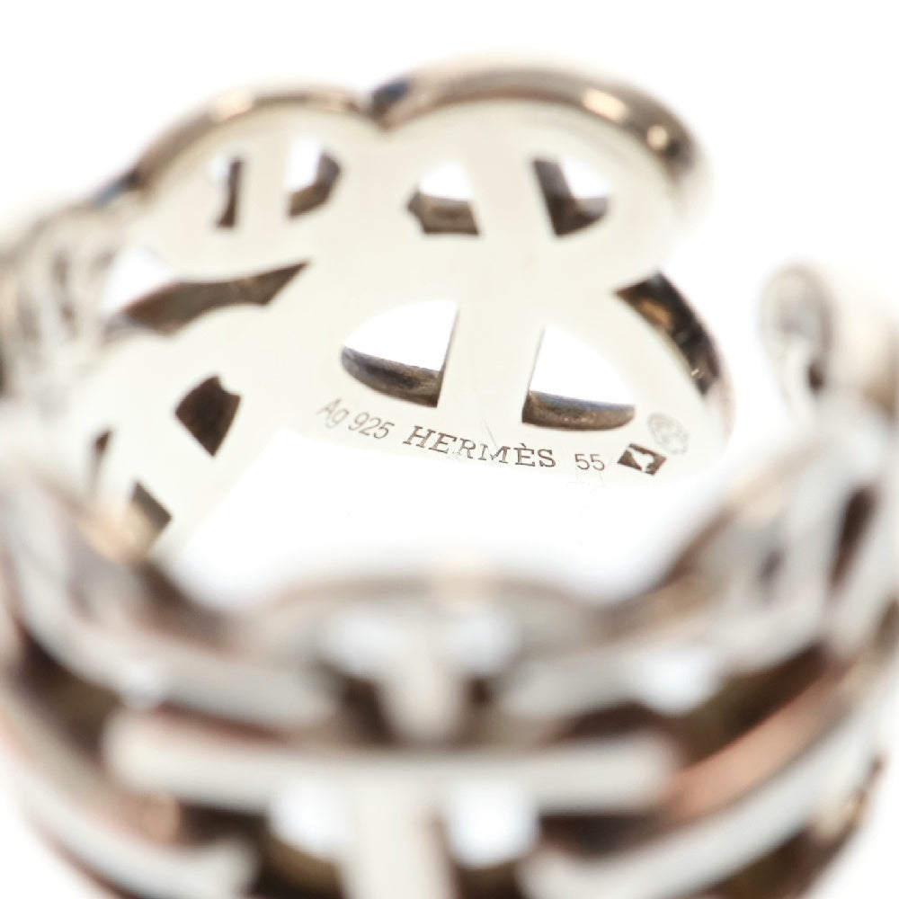 HERMES(エルメス) シェーヌダンクル アンシェネGM リング Ag925 #55 シルバー アクセサリー