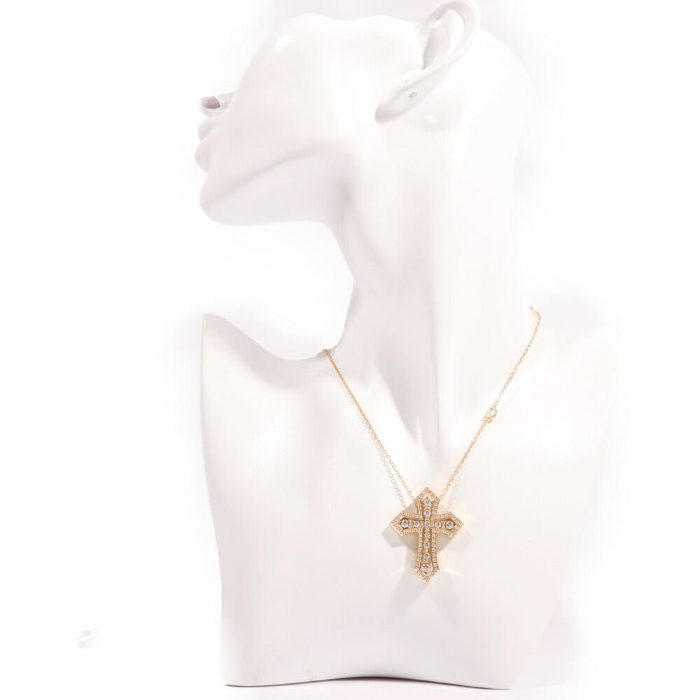 DAMIANI(ダミアーニ) ベルエポック クラウン ダイヤネックレス 20089533 サイズL K18YGイエローゴールド ジュエリー アクセサリー