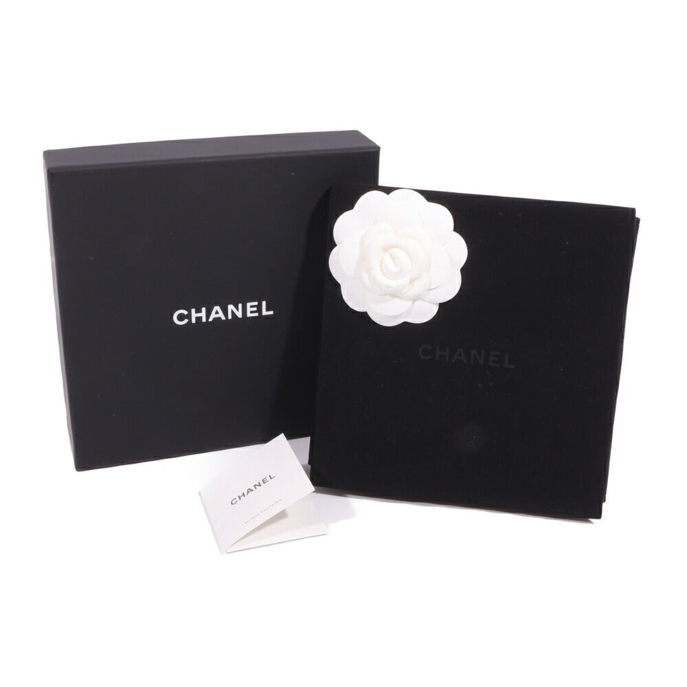 CHANEL(シャネル) ココマーク ネックレス A24V パール ラインストーン リボン チョーカー メタル シルバー
