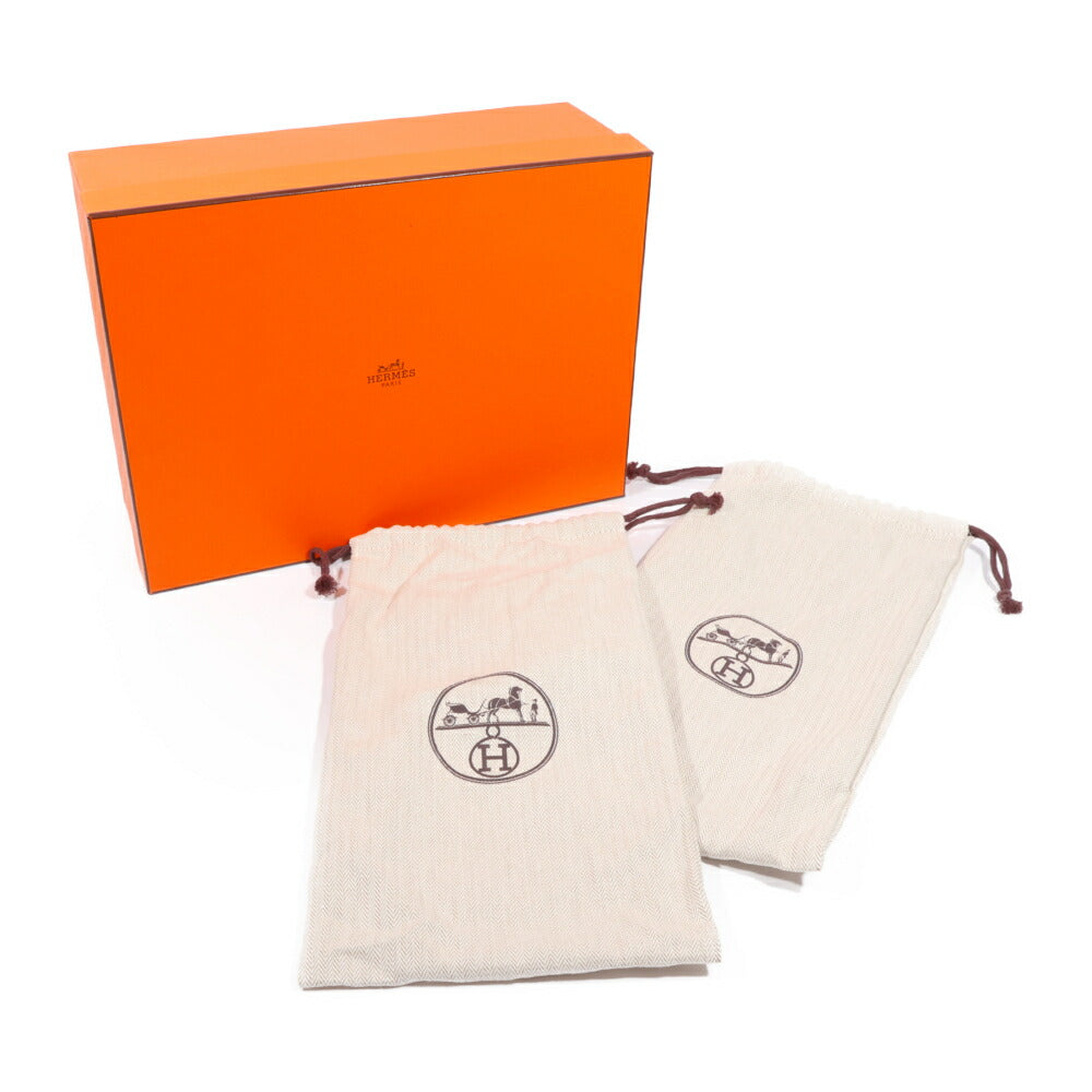 HERMES(エルメス) ケリーバックル モカシン アイコン ローファー ブラック レザー 36 1/2 レディース シューズ