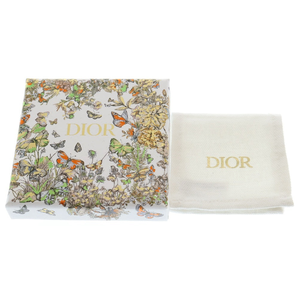 Christian Dior(クリスチャンディオール) CDNavy CDネイビー パールピアス ラインストーン×フェイクパール ピンクゴールド GP