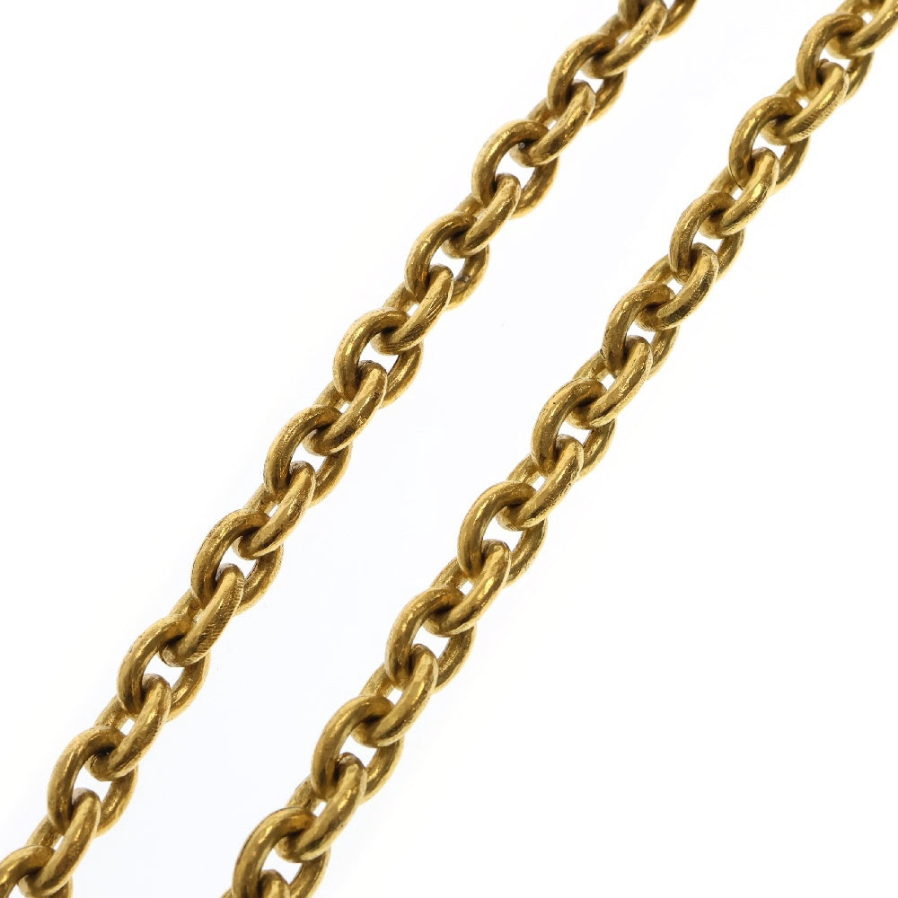 CHANEL(シャネル) トリプルココ ネックレス ゴールド GP 94A チェーン ペンダント ヴィンテージ アクセサリー