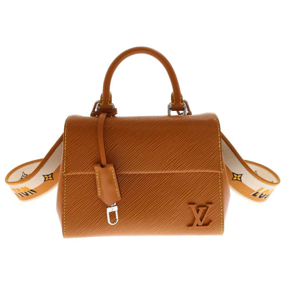 LOUIS VUITTON(ルイヴィトン) エピ クリュニーミニ M58931 ゴールデンハニー ICタイプ ショルダーバッグ 斜め掛けバッグ ハンドバッグ キャメル シルバー金具