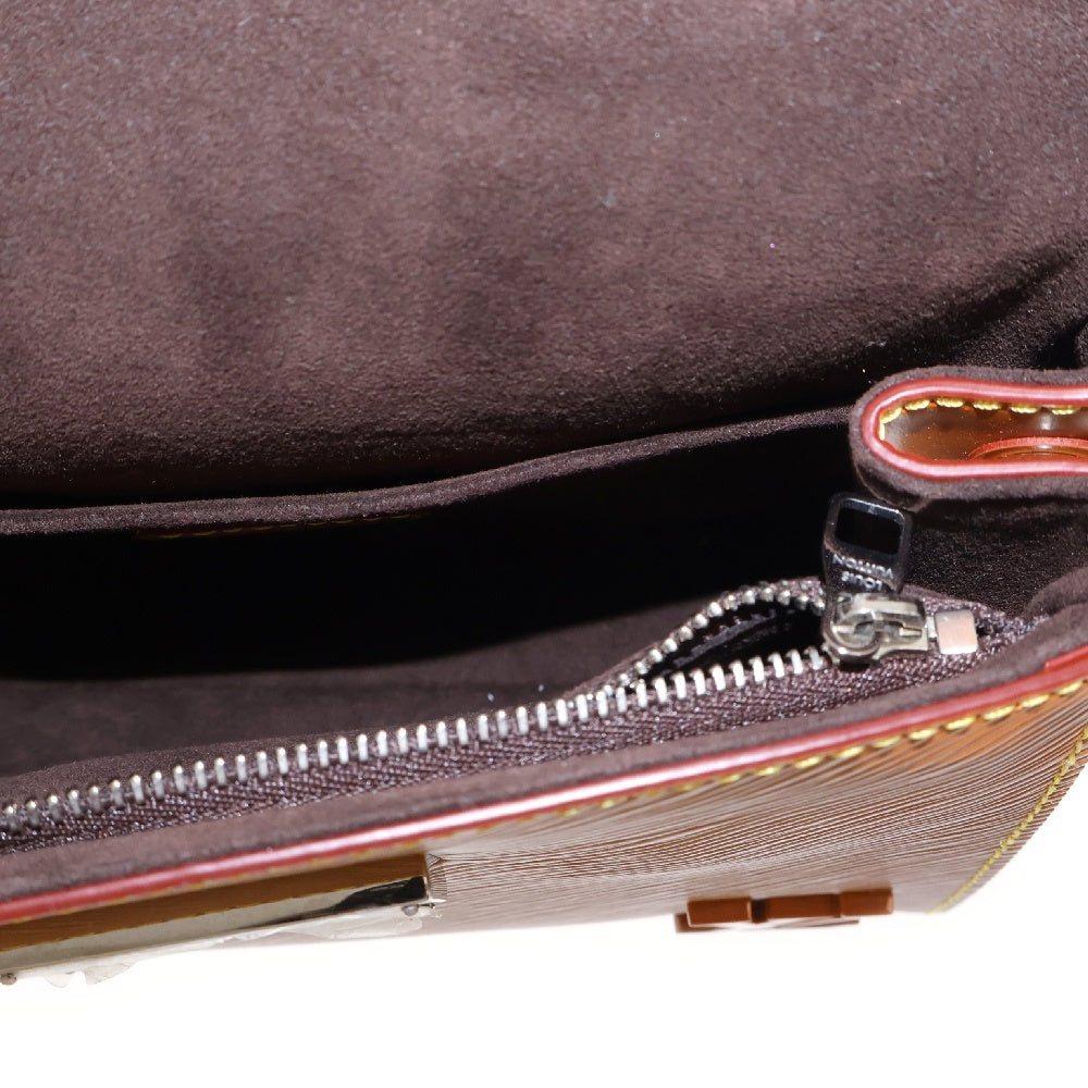LOUIS VUITTON(ルイヴィトン) エピ クリュニーミニ M58931 ゴールデンハニー ICタイプ ショルダーバッグ 斜め掛けバッグ ハンドバッグ キャメル シルバー金具