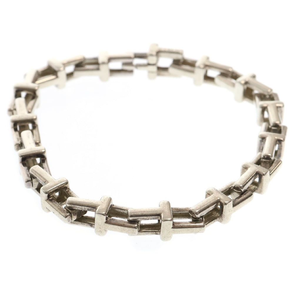 TIFFANY&Co(ティファニー) Tチェーン ブレスレット Ag925 シルバー バングル アクセサリー