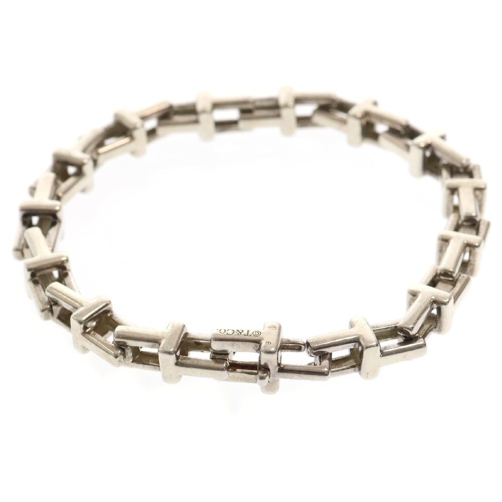 TIFFANY&Co(ティファニー) Tチェーン ブレスレット Ag925 シルバー バングル アクセサリー